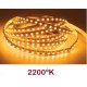 Tira LED Flexible 24V 12,6W/mt 120 Led/mt SMD 2835 IP20 2200ºK Serie Profesional, Venta por metros